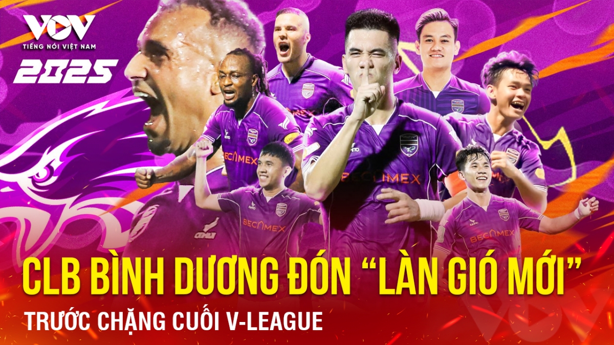 Tin bóng đá 7-5: CLB Bình Dương đón “làn gió mới” trước chặng cuối V-League